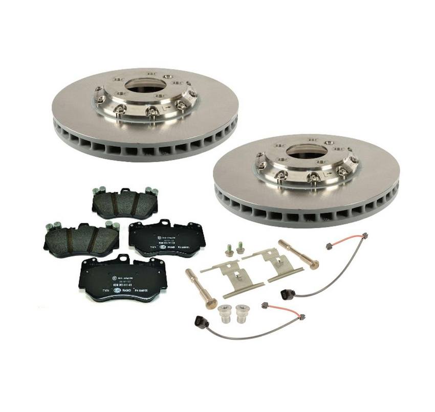 Porsche Disc Brake Pad and Rotor Kit - Front (380mm) 95535193952 - eEuroparts Kit 3797768KIT